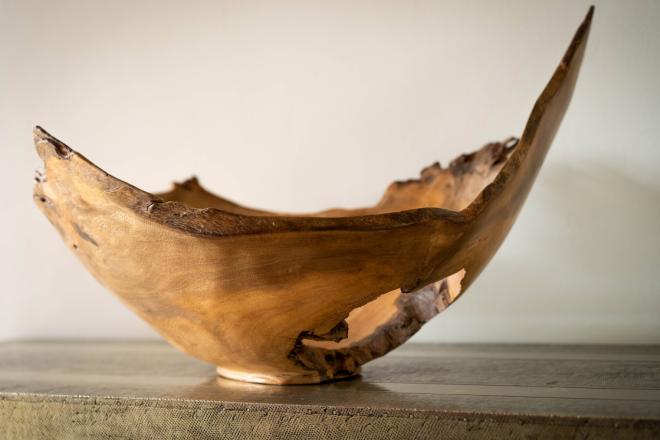Chitembe handcrafted bowl. Courtesy Contour Functional Art.