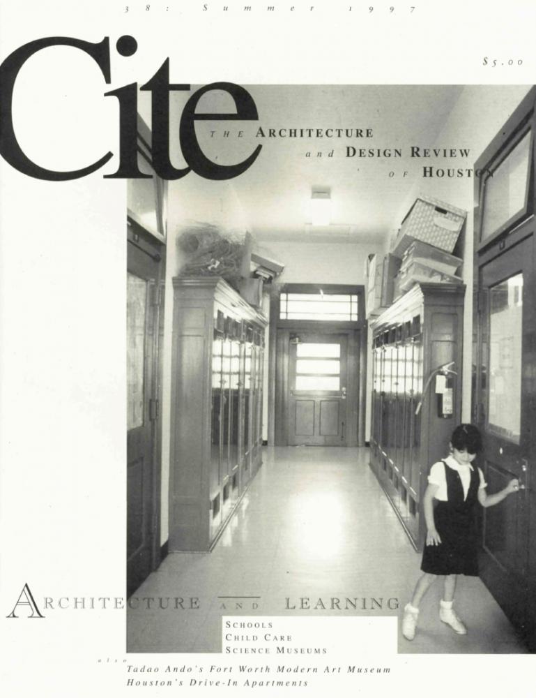 Cite 38: Architecture and Learning Cover Image