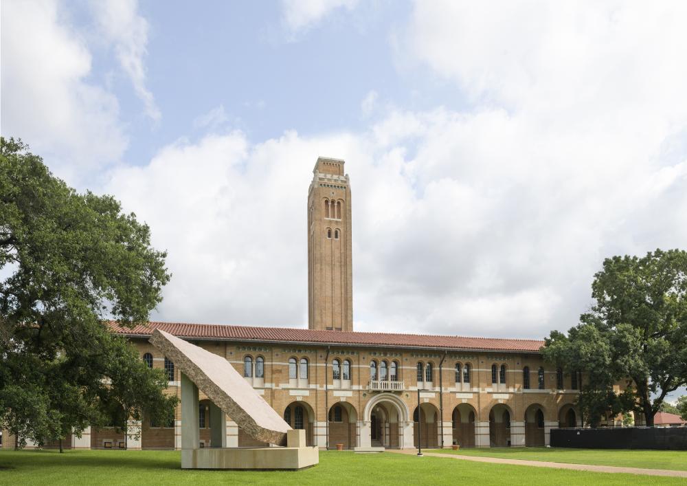 Mechanical Laboratory (1921) at Rice University rehabilitated into Maxfield Hall. Photo by Hester + Hardaway.