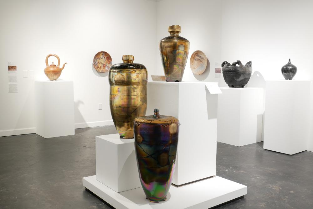 Gallery view of Texas Masters Series: James C. Watkins at Houston Center for Contemporary Craft. Courtesy Houston Center for Contemporary Craft.