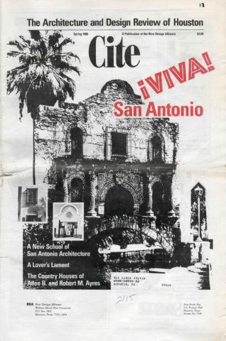 Cite 13 cover with words Viva San Antonio