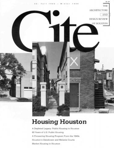Cite 33: Housing Houston Cover Image